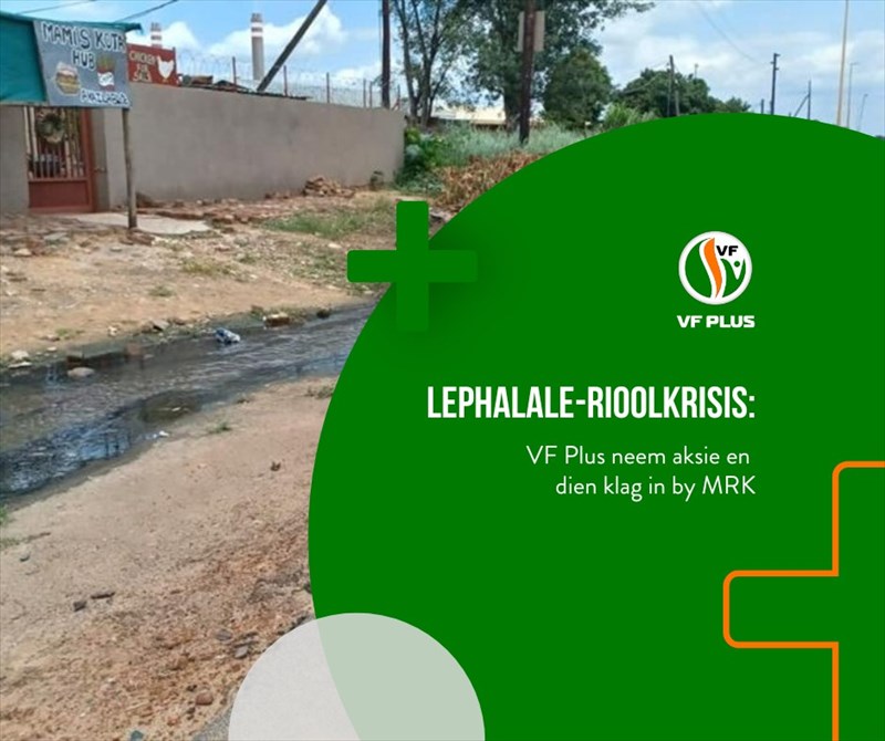 Freedomfront Plus Lephalalerioolkrisis VF Plus neem aksie en dien